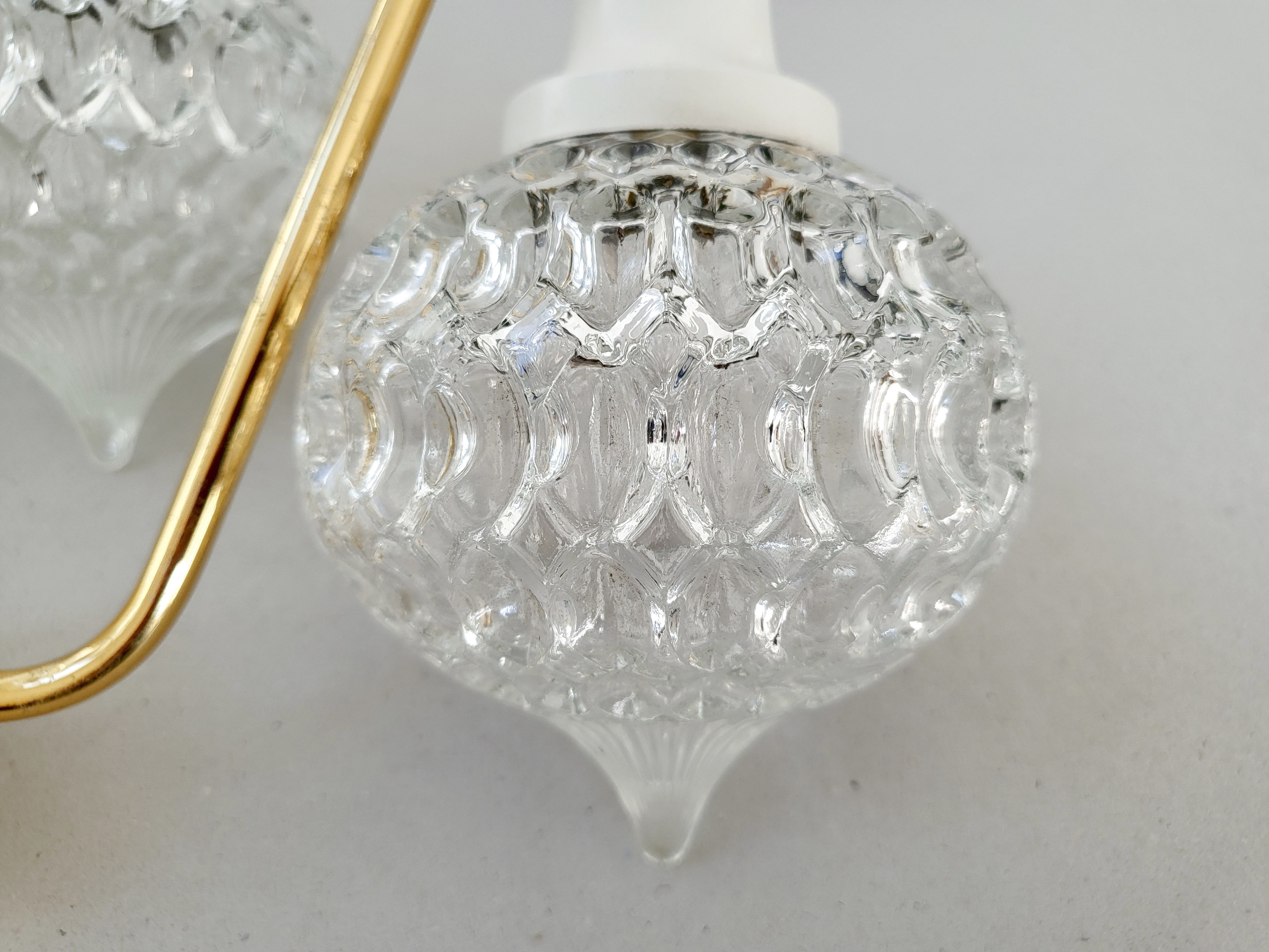 Pair of vintage wall lamps 1950