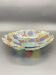 Large multicoloured vintage bowl Marc Aurel – Nachtmann, Memphis style