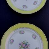 10 flat plates model graziella sarreguemines & digoin