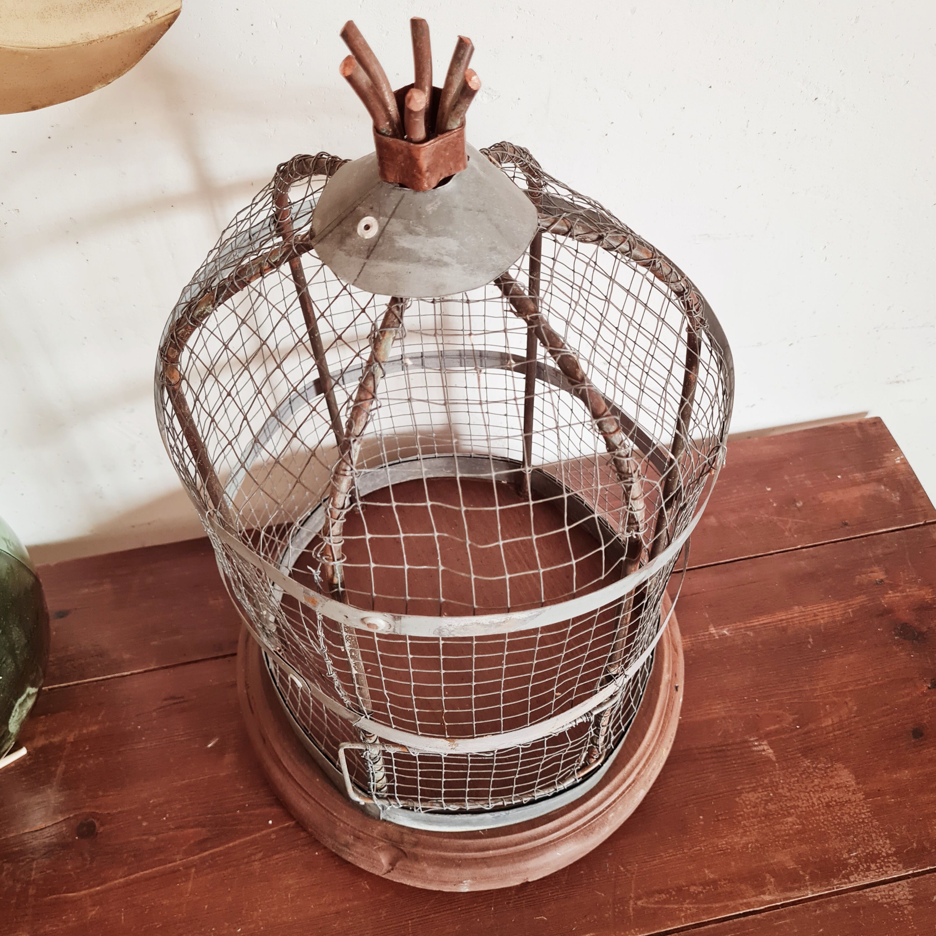 Ancient bird cage