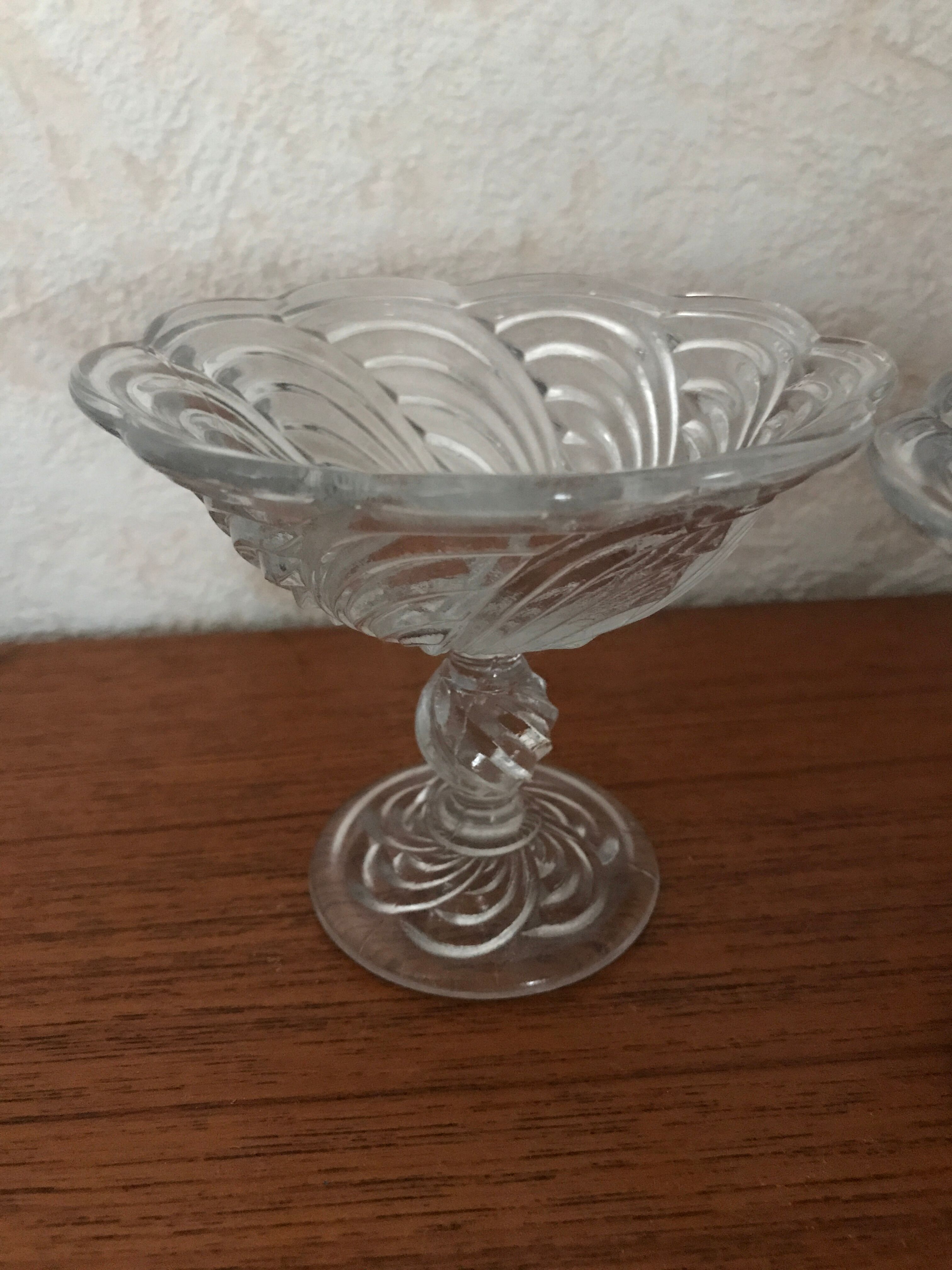 2 small Vallerysthal standing cups