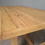 Table de ferme en bois "recyclé"
