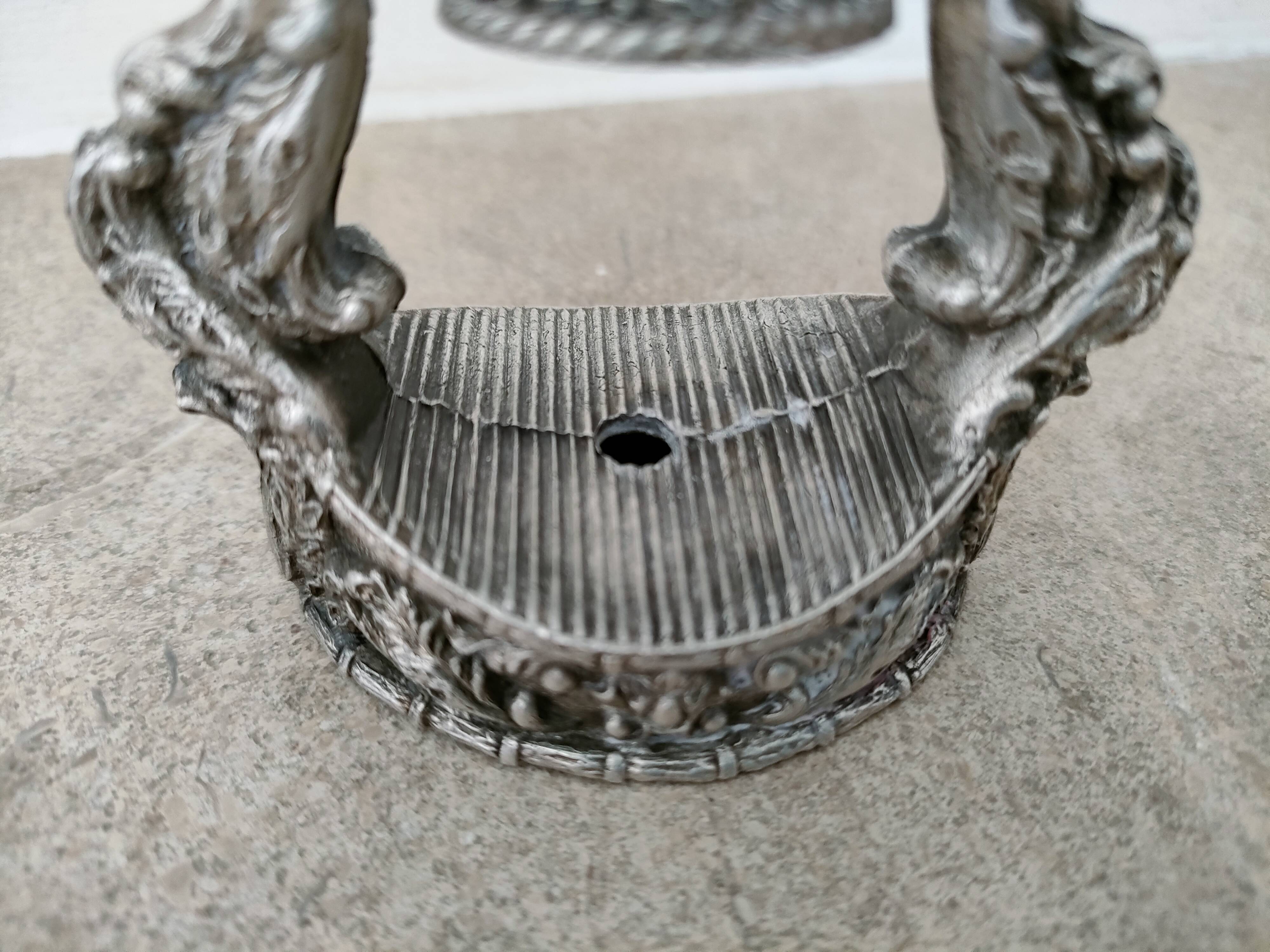 Nutcracker/walnut press Art-Deco - silver metal - 30s - France