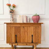 Vintage rattan bar furniture