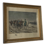 Estampe napoleon campagne de russie