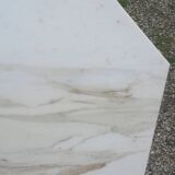 Table design en marbre des années 70