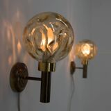Set of Two Wall Lamps, Denmark, 1970s