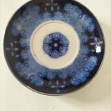 Trio of redowa plates – sarreguemines, ironstone – circa 1890