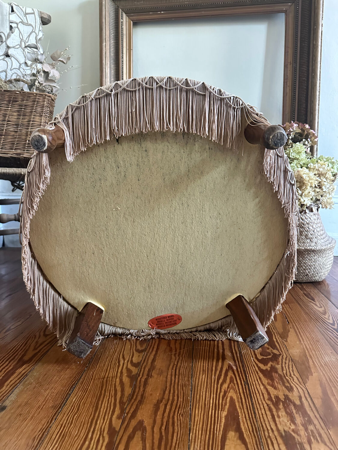 Fauteuil crapaud en velours