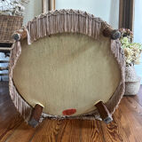 Fauteuil crapaud en velours