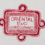 Pitcher oriental Digoin Sarreguemines U-C