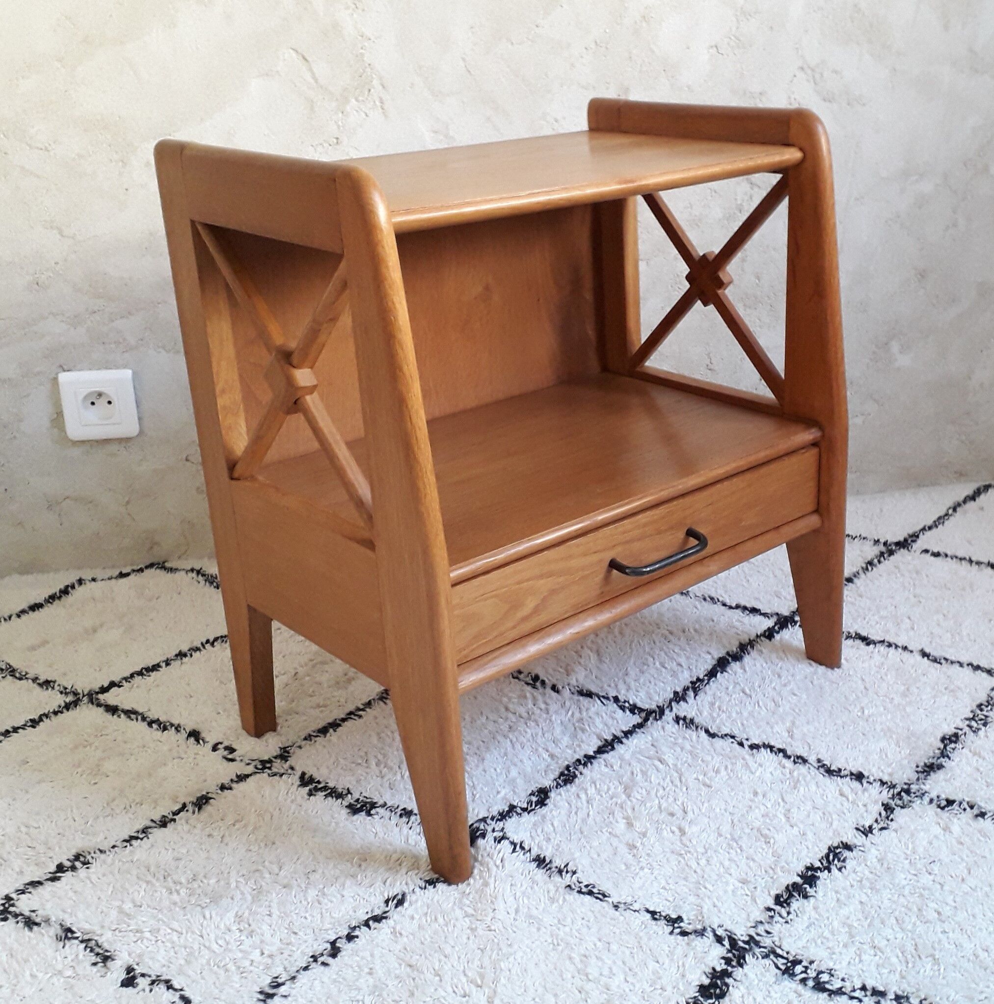 Bedside table Atelier Saint-Sabin 50s