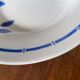 Hollow plates ceranord saint amand blue flower