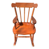 Wooden children's rocking chair