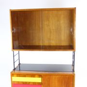 Tall Mid Century Sideboard, Czechoslovakia 1960s