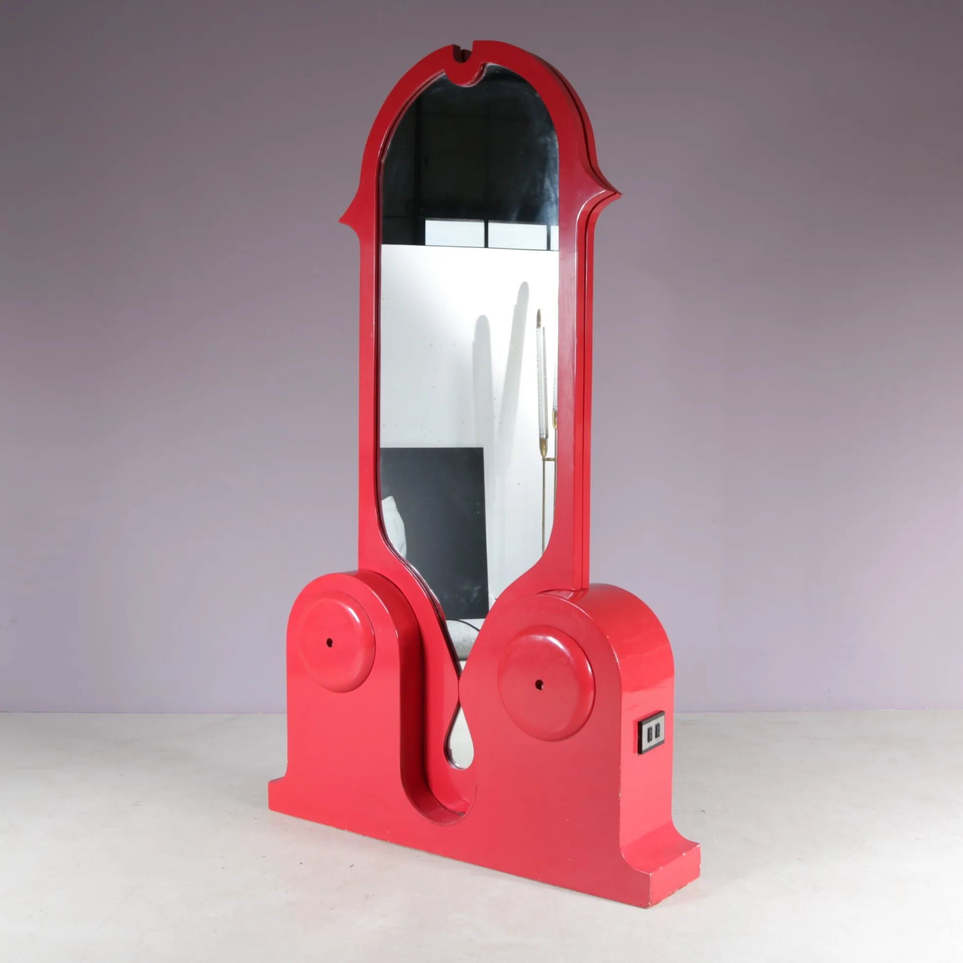 “Rendez Vous” mirror by Nazareno Noja for Studio Alchimia, Italy 1976