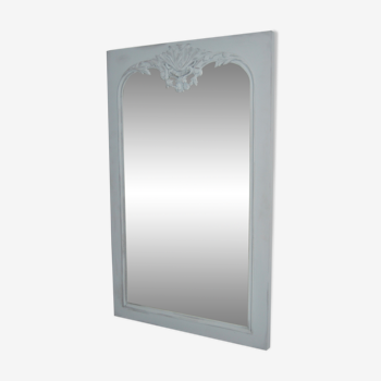 Miroir gris sculpté - 135x84cm
