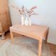 Vintage wooden coffee table