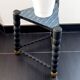 Tabouret vintage tripode