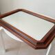 Vintage octagonal bevelled mirror from the 1960s.