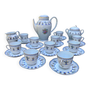 Service à café porcelaine - limoges bernardaud