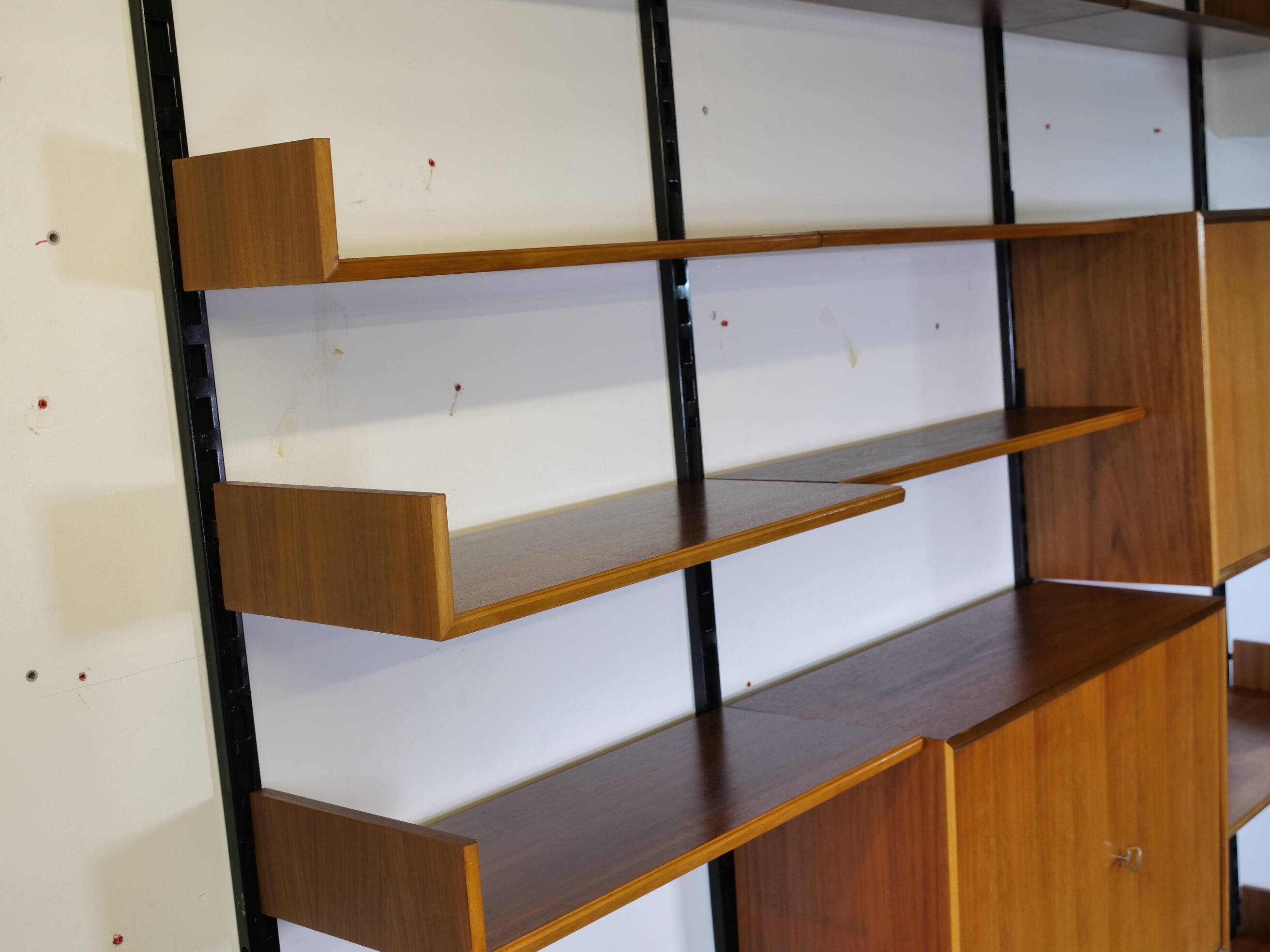Modular vintage shelving system for WK Möbel, 1960s