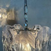 2x lustres vintage Mazzega en 'verre fondu' – Murano