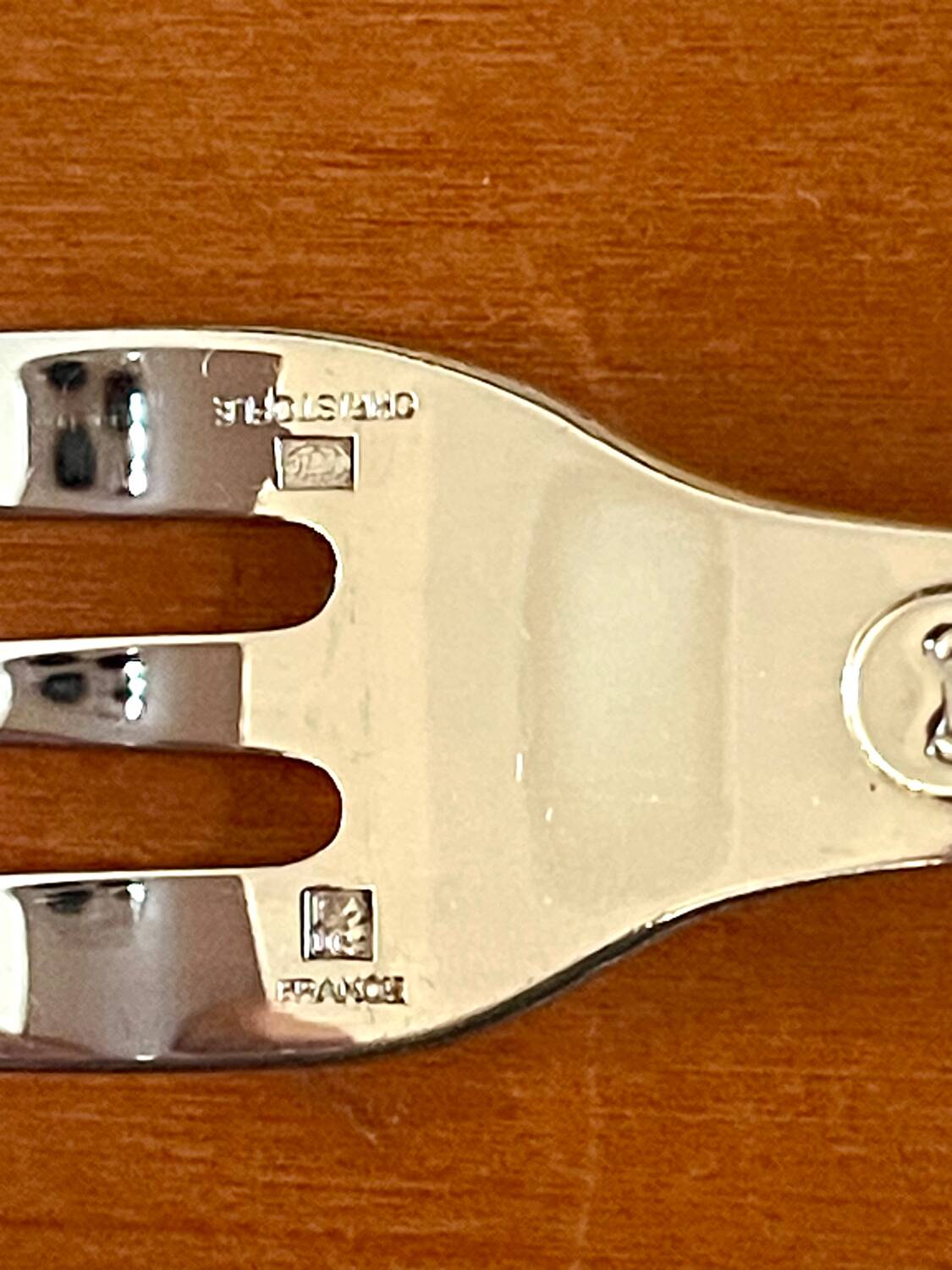 Christofle Chinon 12 cake forks and 1 pie server new condition