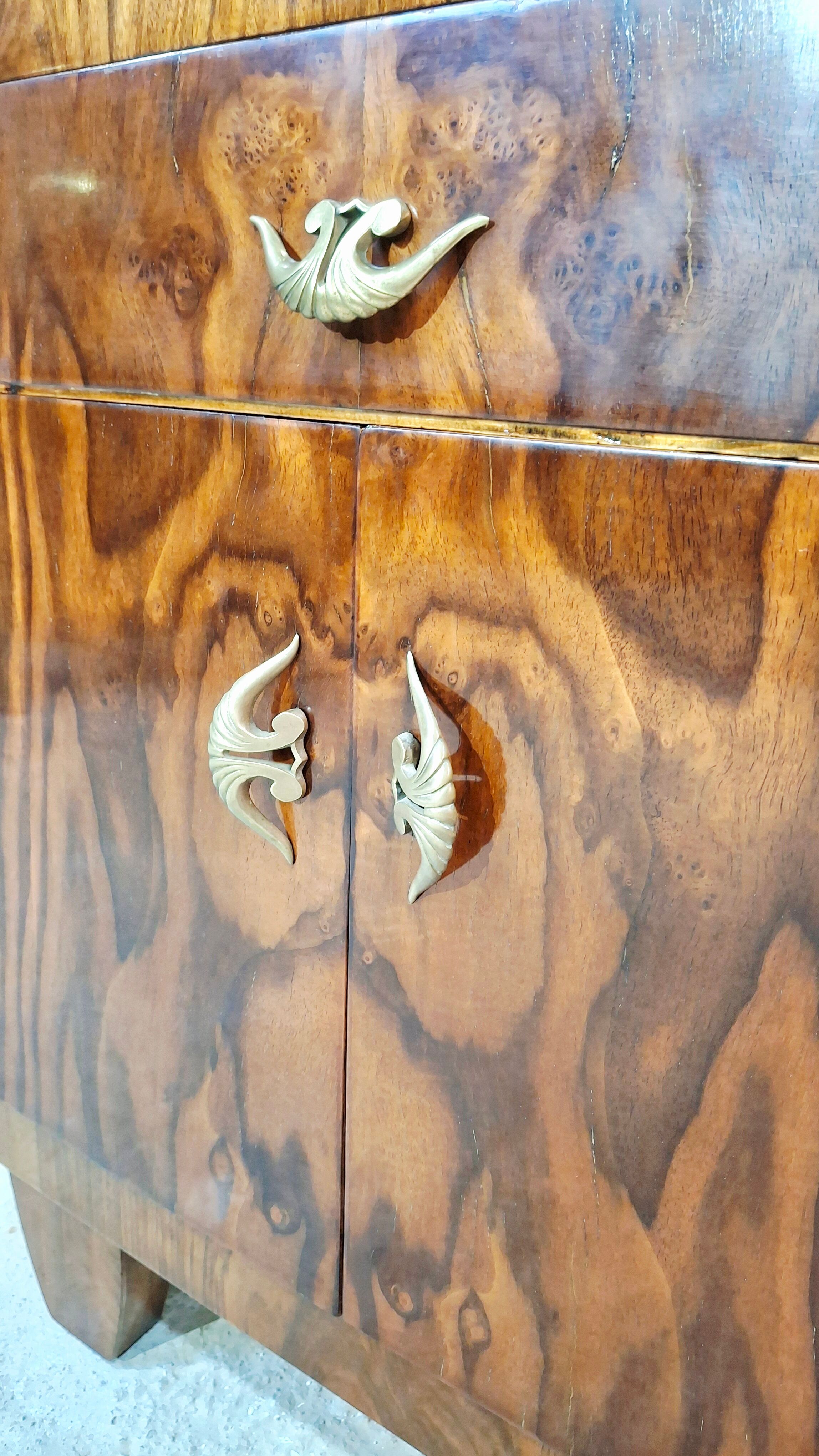 50s Italian Art Deco Nightstands