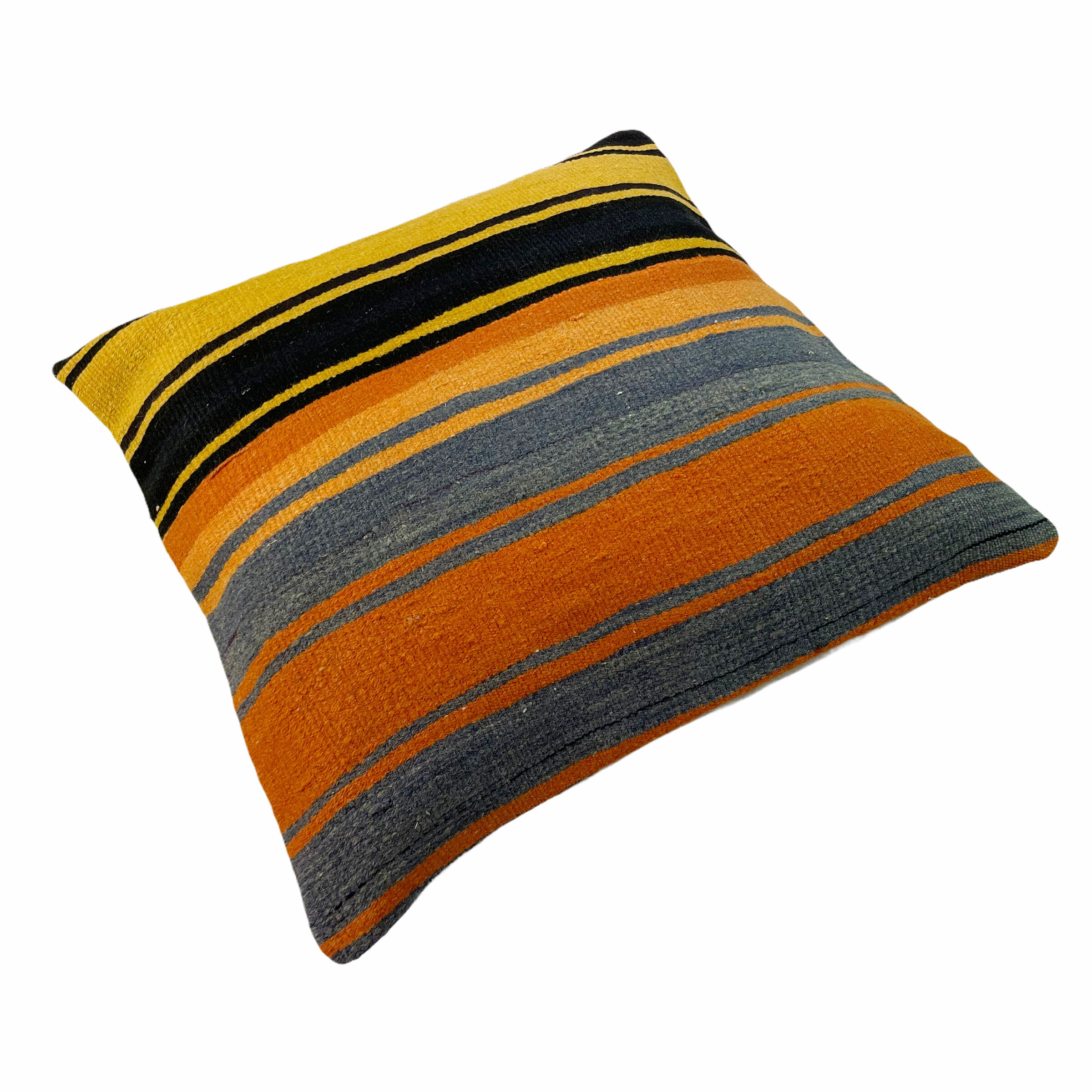 Vintage Turkish Kilim Cushion Cover , 60 x 60 cm