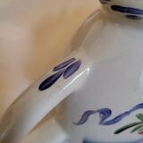 Old Sarreguemines ELORN Earthenware Sauce Boat