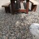 Fir farmhouse table with bench 3m42