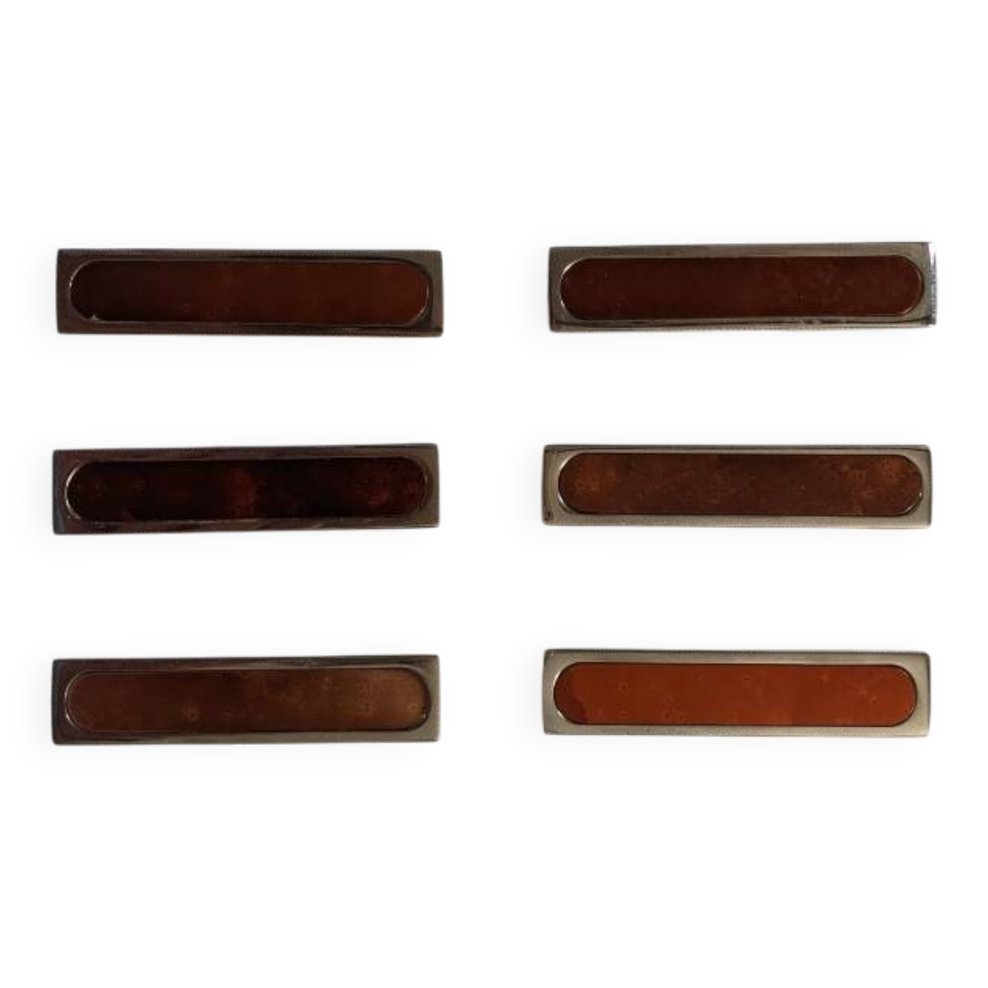 Contemporary design aluminum knife holder Bouillet Bourdelle goldsmith