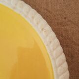 Longwy France Yellow Dessert Service