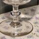 Verre Baccarat modèle gravure 3458 rehaussés à l'or fin - 13,4 cm