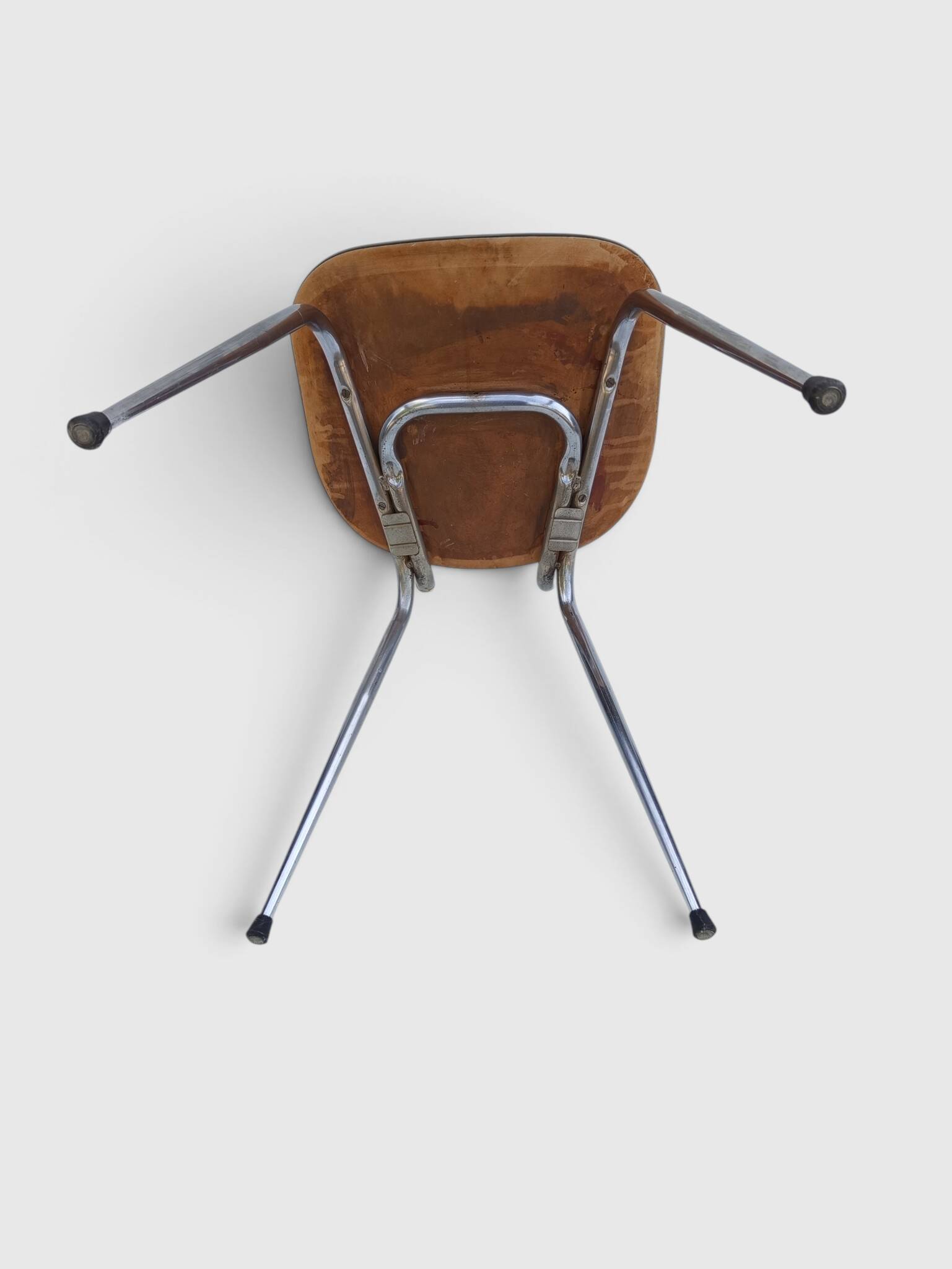 Set of 4 vintage Formica chairs – 1960s