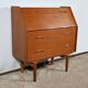 Secretary in Teak, stamped LB Kofod-Larsen, Denmark – 1960