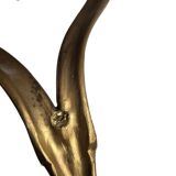 Vintage baroque hanging table/console in gold