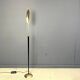 Modernist italian brass floor lamp, 1980s