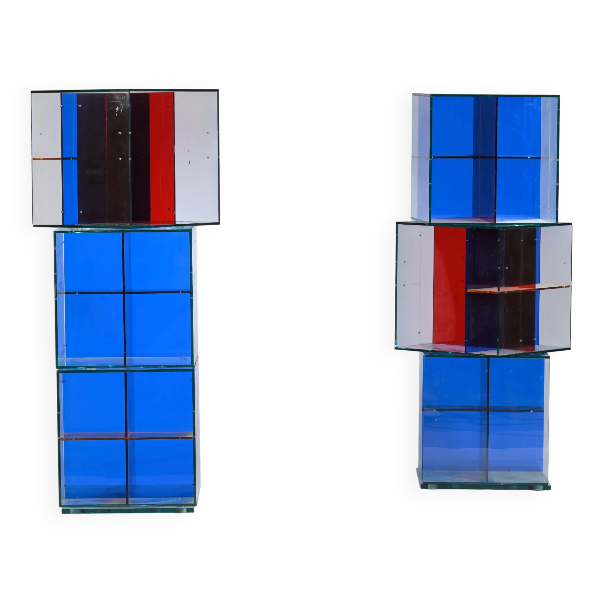 Rotating libraries by Jean Nouvel for Zeritalia, 1999