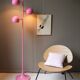 Vintage floor lamp 'intense pink'