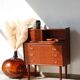 Danish vintage teak secretary | Restored Scandinavian desk