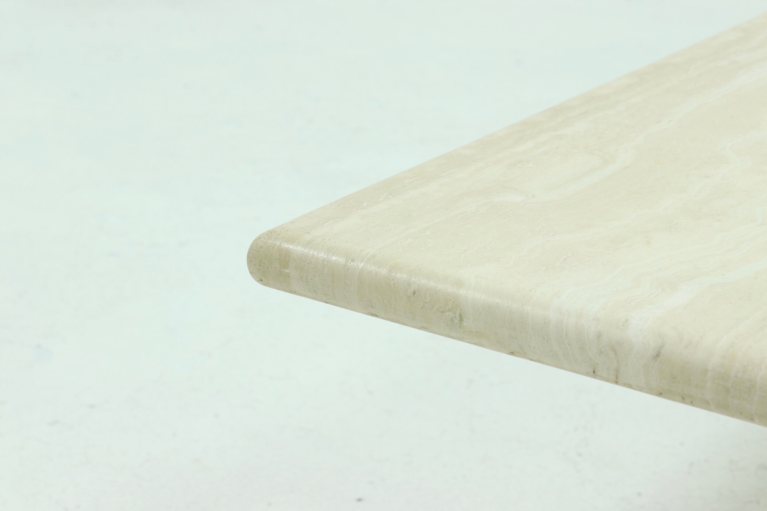 Italian modern travertine coffee table 1970