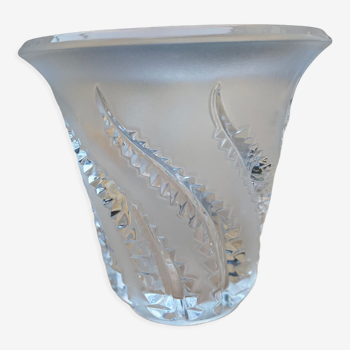 Vase aux fougères Lalique