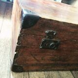 Wooden suitcase