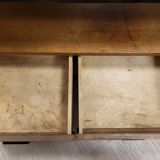 Gabinete, large apparador, madera de tea, Scandinavian design, 50's