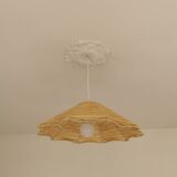 Suspension Gustave in Braided Raffia – 40×10 cm – Handmade Production Mar