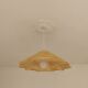 Suspension Gustave in Braided Raffia – 40×10 cm – Handmade Production Mar