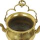 Large Copper Kettle Jardinière Flowerpot Griffin Brass