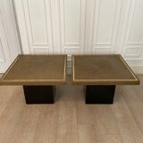 Pair of side tables Lova Creation, Belgium, 1970